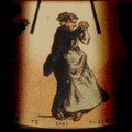 "Phenakistoscope: A Couple Waltzing", by Eadweard Muybridge