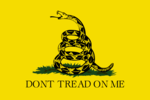 Gadsden flag, a symbol of libertarianism