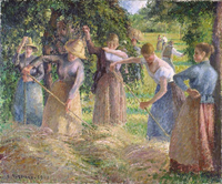 Hay Harvest at Éragny, 1901, National Gallery of Canada, Ottawa, Ontario