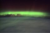 The geomagnetic storms cause displays of aurora across the atmosphere.
