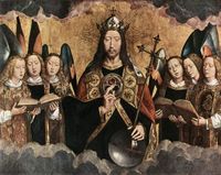 Christ Surrounded by Musician Angels, c. 1480 Royal Museum of Fine Arts Antwerp
