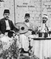 موسيقيون من حلب، 1915