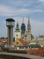 Zagreb Cathedral (View from Gornji Grad)