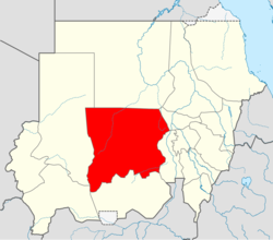 الأبيض is located in السودان