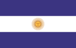 Flag of Argentina under the Federal Pact (1831–1861)