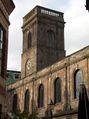 St Ann's Church, Manchester: Originally built in 1712 with Collyhurst sandstone, much of which has required repair or replacement.