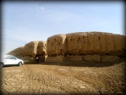 آثار مدينة كيش التاريخية في ناحية النيل