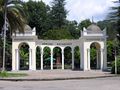Sukhumi botanical garden front entrance