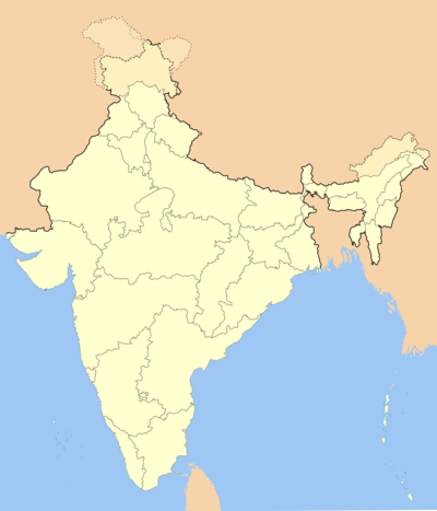 قالب India States And Territories Labelled Map المعرفة