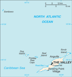 وحدة Location Map Data United Kingdom Anguilla شرح المعرفة