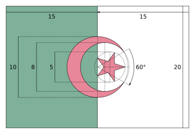 علم الجزائر المعرفة