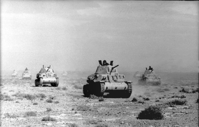 ملف:Bundesarchiv Bild 101I-783-0104-38, Nordafrika, italienische Panzer M13-40.jpg