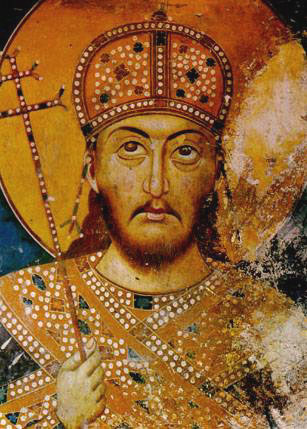 ملف:Car Dušan, Manastir Lesnovo, XIV vek.jpg