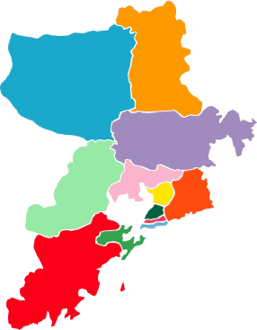 ملف:Subdivisions of Qingdao-China.png