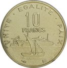 10 Djiboutian Francs in 1997 Reverse.jpg