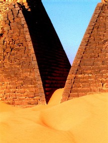 Pyramids near Shendi