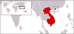 Location of Kwangchow Wan in French Indochina