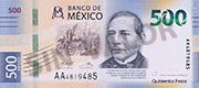 ملف:Banco de México G $500 obverse.png