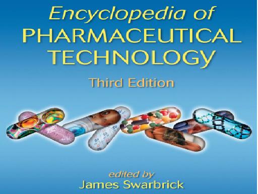 ملف:Encyclopedia of phamaceutical technology.JPG