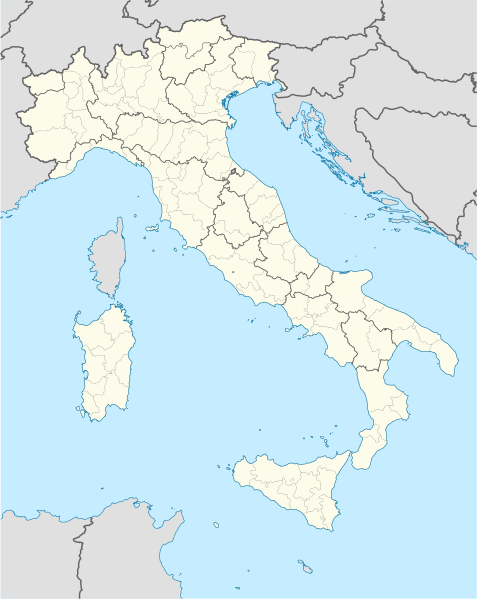 الدوري الإيطالي الدرجة الأولى is located in إيطاليا