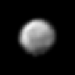 May 2015: Rotating Pluto as seen from about 50–55 million km away