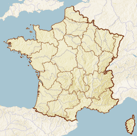 خريطة توضح كميون Bordeaux