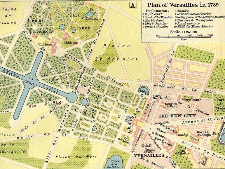 ملف:Map of Versailles in 1789 by William R Shepherd (died 1934).jpg