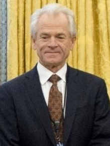 White House National Trade Council Director Peter Navarro in Orval Office in January 2017 (cropped 2).jpg