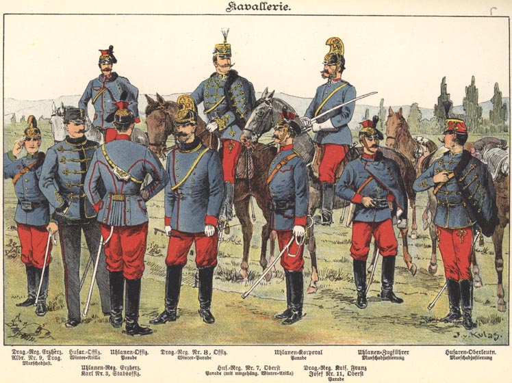 ملف:KuK Kavallerie 1898.jpg