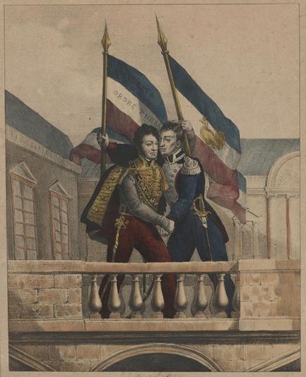 ملف:La Fayette et Louis-Philippe - 31 juillet 1830.jpg