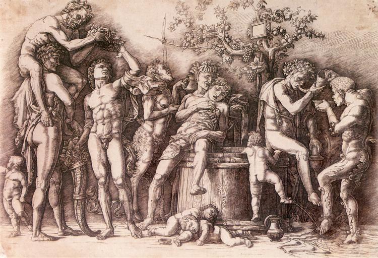 ملف:Bacco - Mantegna, Andrea - Baccanale col tino -1470 ca.-.jpg