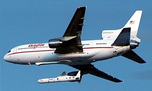 Lockheed TriStar launches Pegasus with Space Technology 5.jpg