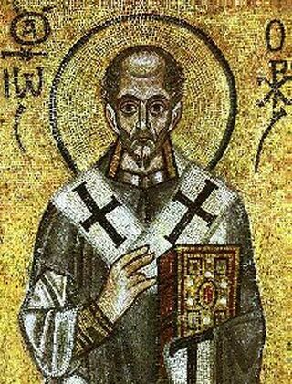 ملف:Johannes Chrysostomos Mosaik.jpg