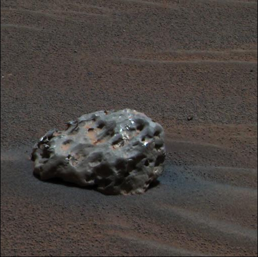 ملف:PIA07269-Mars Rover Opportunity-Iron Meteorite.jpg