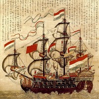 ملف:Dutch East India Company Merchant Ship.jpg