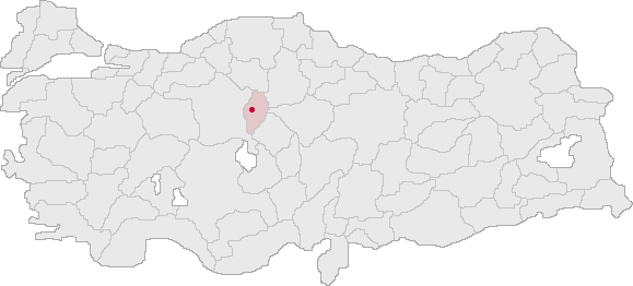 ملف:Kırıkkale Turkey Provinces locator.gif