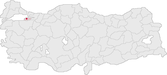 ملف:Yalova Turkey Provinces locator.gif
