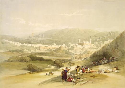 ملف:Hebron - Roberts 1839.jpg