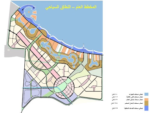 ملف:المخطط العام لمدينة شرق بورسعيد، النطاق السياحي.JPG