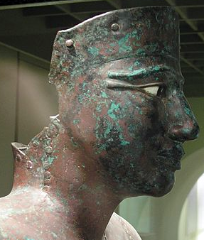 تمثال نحاسي بالحجم الطبيعي للملك پپي الأول, المتحف المصري