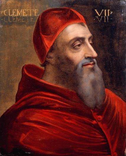 ملف:Portrait of Giulio de Medici (1478 - 1534) Pope Clement VII.jpg