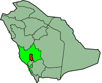 محافظة تربة ضمن منطقة مكة المكرمة