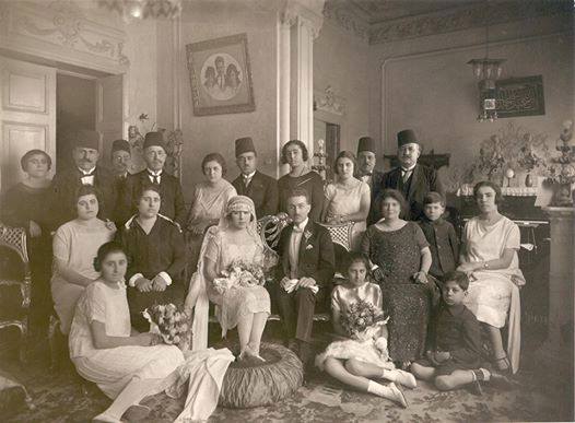 ملف:حفل زفاف في مصر عام 1923.jpg