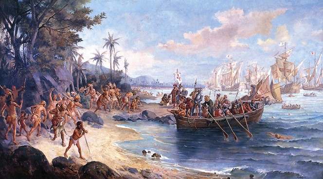 ملف:Desembarque de Pedro Álvares Cabral em Porto Seguro em 1500.jpg