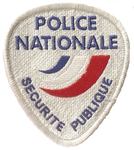 ملف:Police nationale France police patch blanc.jpg