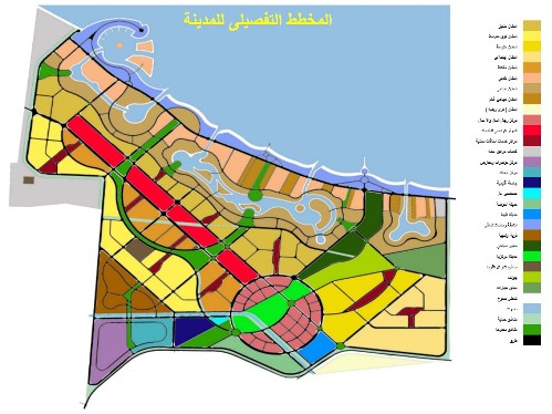 ملف:المخطط التفصيلي لمدينة شرق بورسعيد.JPG