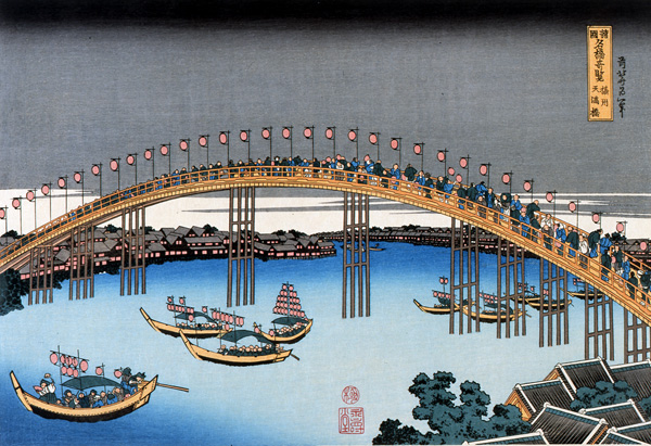 ملف:Unusual Views of Celebrated Bridges in the Provinces-Sesshuu Tenmabashi.jpg