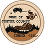 الختم الرسمي لـ Custer County