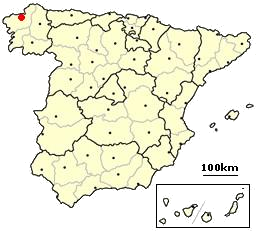 ملف:La Coruna, Spain location.png