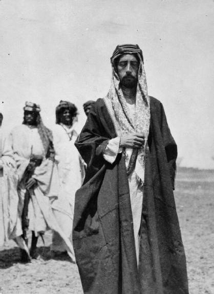 ملف:الأمير فيصل بن الشريف حسين في الوجه مارس 1917.jpg